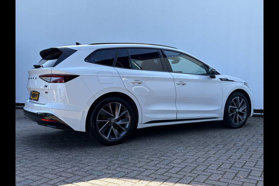 Škoda ENYAQ iV 60 Sportline Pano Camera Carplay Led Stoel/Stuurverw Orig.NL Voll.Onderhouden!