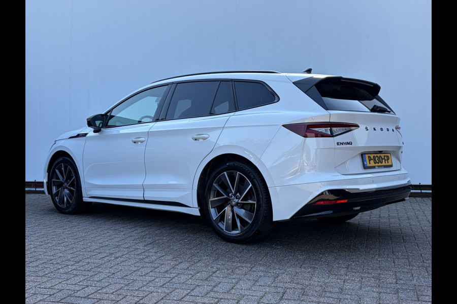 Škoda ENYAQ iV 60 Sportline Pano Camera Carplay Led Stoel/Stuurverw Orig.NL Voll.Onderhouden!