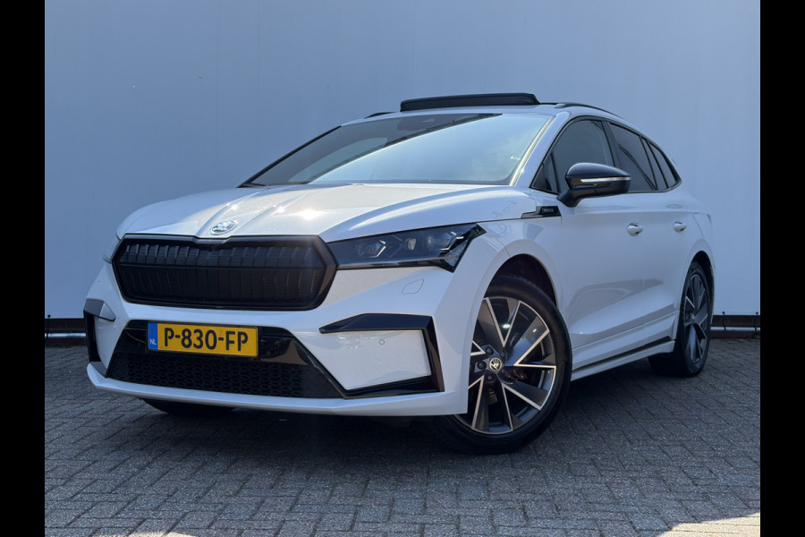 Škoda ENYAQ iV 60 Sportline Pano Camera Carplay Led Stoel/Stuurverw Orig.NL Voll.Onderhouden!
