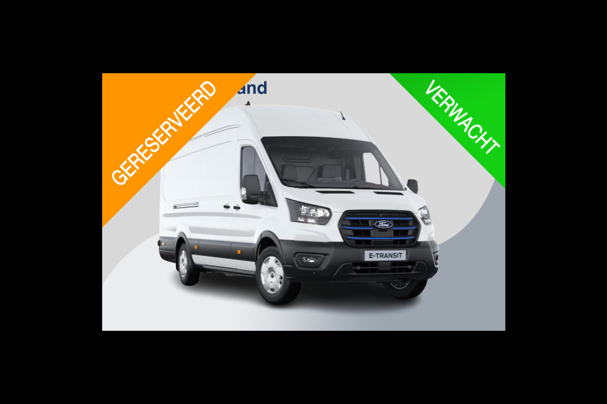 Ford E-Transit 350 L4H3 Trend 68 kWh | Adaptive Cruise Control | Rondomzicht camera | All-Weather Banden | Doorloopfunctie cabine