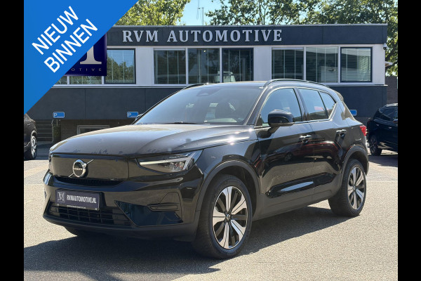 Volvo XC40 Plus Recharge Pure Electric 2WD SOH: 92% | STOEL / STUUR VERWARMING | ELEK. ACHTERKLEP | VELGEN LICHT METAAL 19''