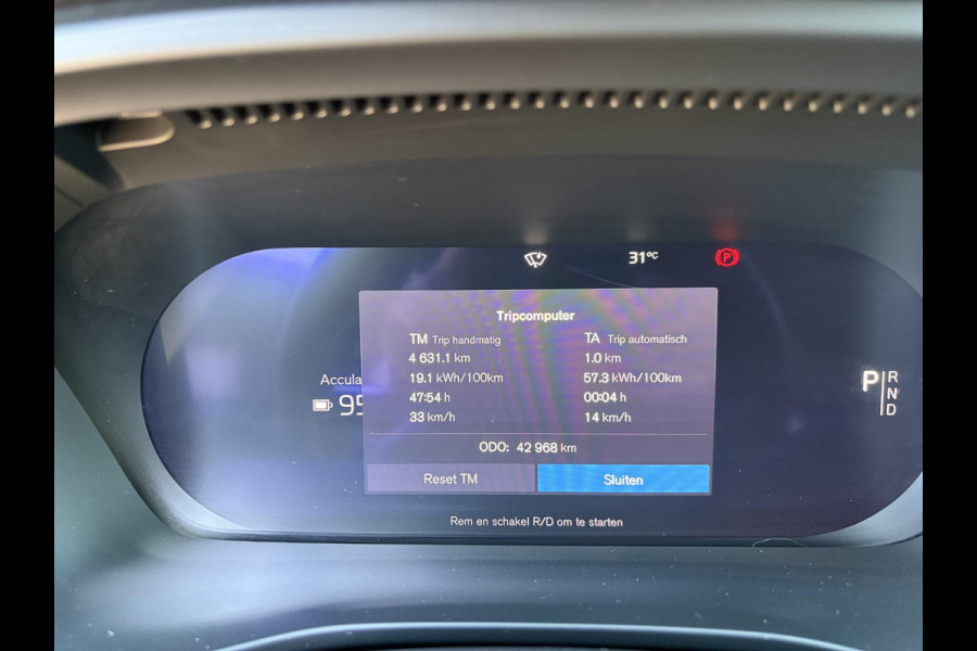 Volvo XC40 Plus Recharge Pure Electric 2WD SOH: 92% | STOEL / STUUR VERWARMING | ELEK. ACHTERKLEP | VELGEN LICHT METAAL 19''