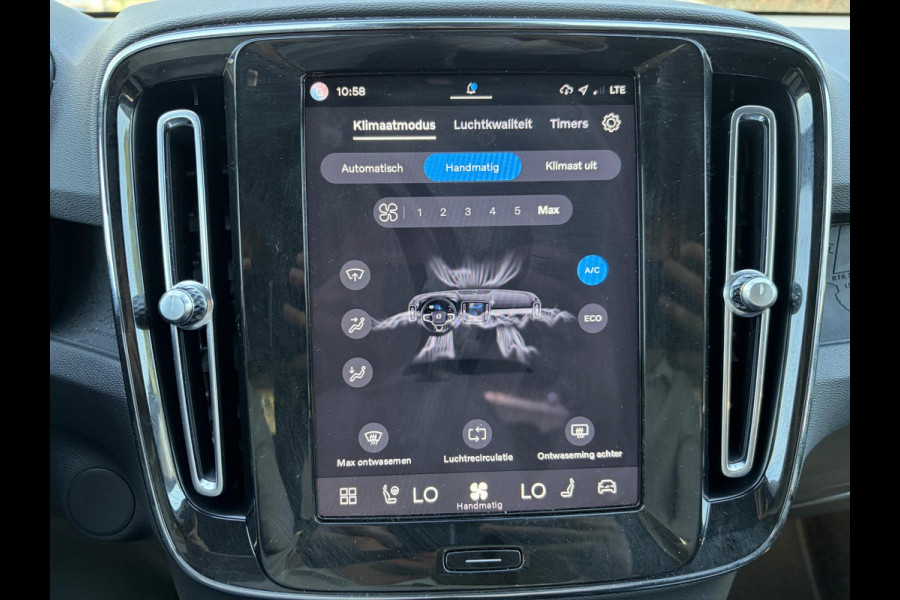 Volvo XC40 Plus Recharge Pure Electric 2WD SOH: 92% | STOEL / STUUR VERWARMING | ELEK. ACHTERKLEP | VELGEN LICHT METAAL 19''