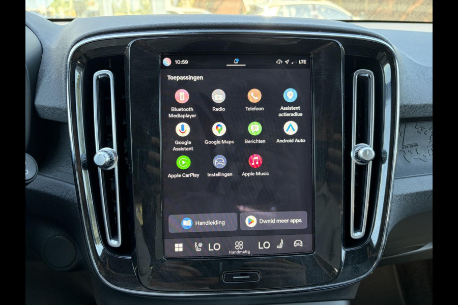 Volvo XC40 Plus Recharge Pure Electric 2WD SOH: 92% | STOEL / STUUR VERWARMING | ELEK. ACHTERKLEP | VELGEN LICHT METAAL 19''