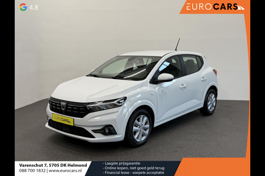 Dacia Sandero 1.0 TCe 90 Comfort Groot scherm Navigatie Apple Carplay Android Auto Cruise Control Airco Full LED Armsteun