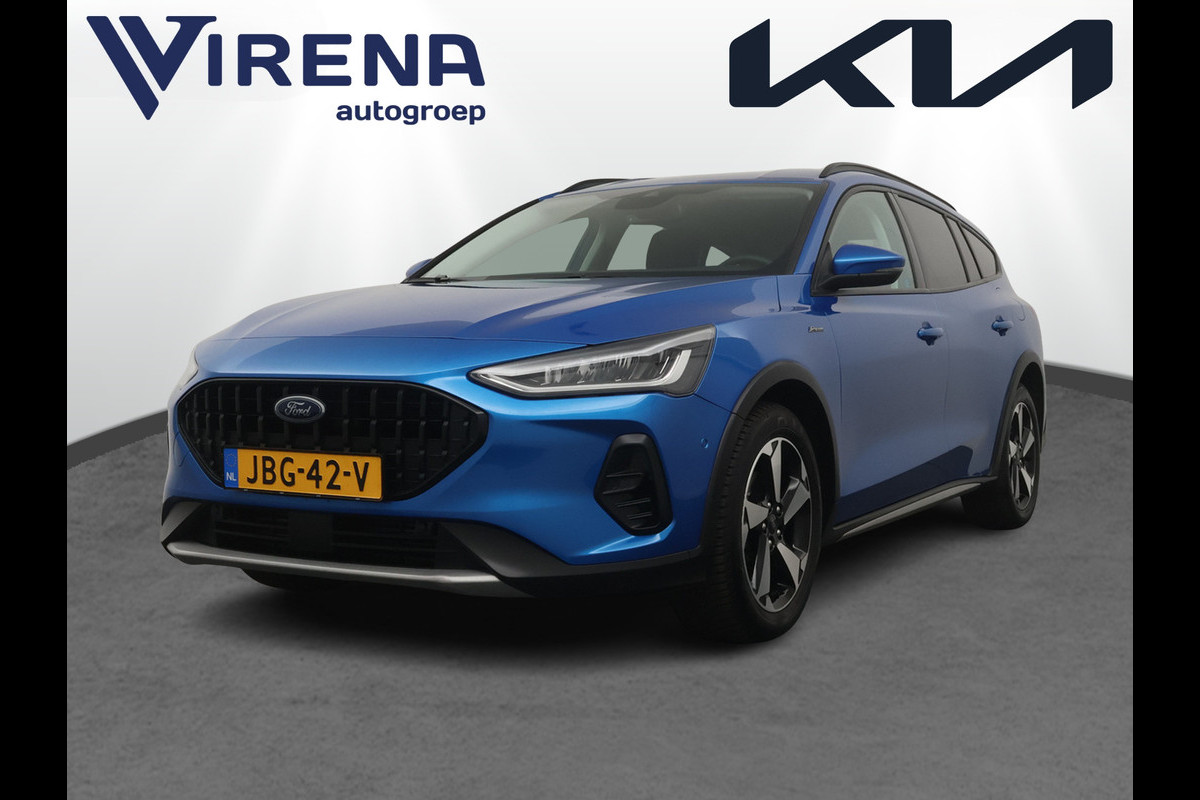 Ford FOCUS Wagon 1.0 EcoBoost Hybrid Active X - Trekhaak - All-Season banden - Camera - AppleCarplay - Android Auto - Virena Zekerheidspakket 895,-