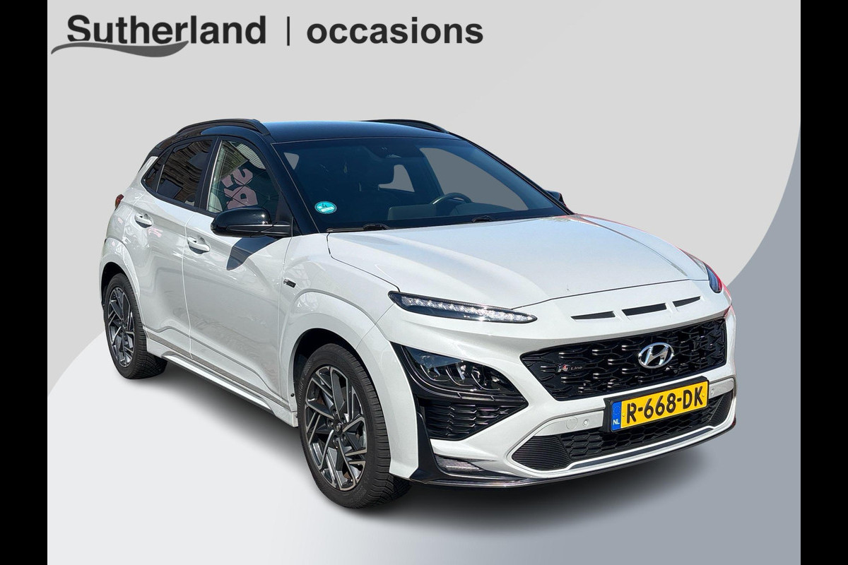 Hyundai Kona 1.0 T-GDI N Line | VOL! | Stoelventilatie & Verwarming | Elek. Verstelbare Stoel | Dodehoeksensoren | Camera |