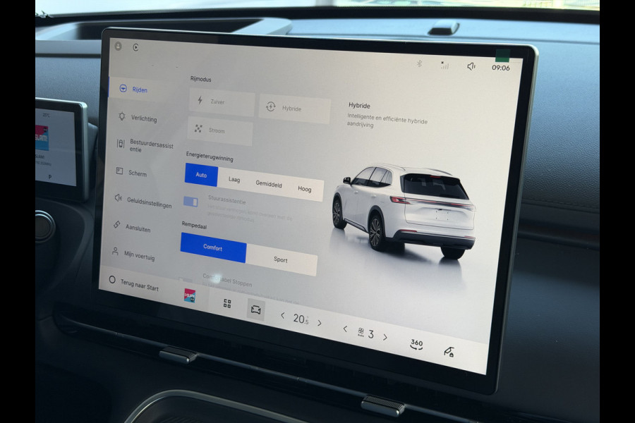 GEELY Starray EM-i MAX+ PHEV LONG RANGE NIEUWE AUTO | 29,8 kWh ACCU | 136 KM WLTP | PANORAMADAK | STOELVERWARMING/KOELING | LEER | MET MASSAGE
