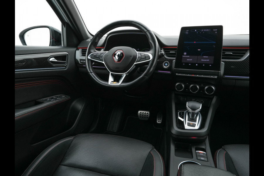 Renault Arkana 1.6 E-Tech Hybrid 145 R.S. Line (INCL-BTW) Aut. *LEATHER-FABRIC | FULL-LED | BLINDSPOT | CAMERA | BOSE-SOUND | HEATED-SPORTSEATS | KEYLESS | AMBIENTLIGHT | DIGI-COCKPIT | PRIVACY-GLASS | NAVI-FULLMAP | ECC | ADAPTIVE-CRUISE