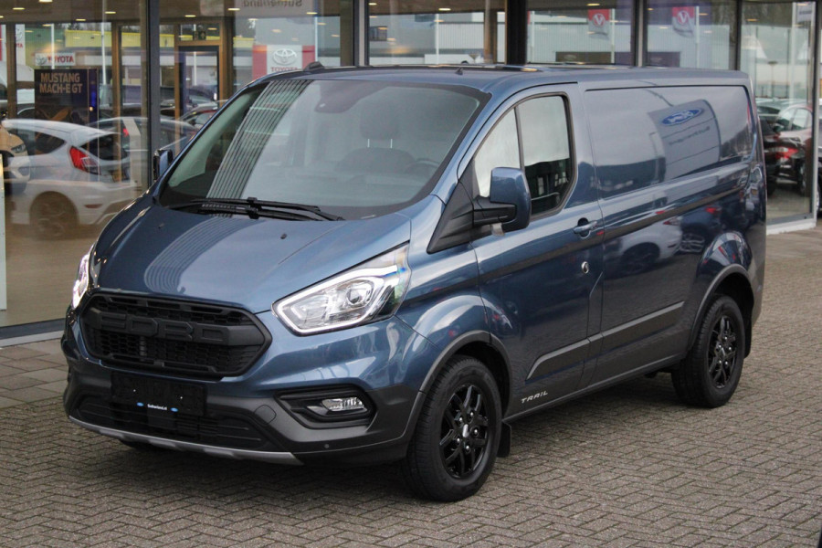 Ford Transit Custom 300 2.0 TDCI L1H1 Trail 130pk | Zuid | Vol leder | Trail pakket | Parkeer sensoren