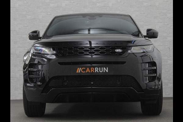 Land Rover Range Rover Evoque P300e AWD R-Dynamic HSE | Panorama | 360 Camera | Leder | Memory | Digitale-Cockpit | Keyless-Entry | Meridian-Sound | Stuurverwarming | Getint Glas | Black-Optic | 20 inch | Stand-Clima | Dodehoek | Lane Assist | Camera-Spiegel |