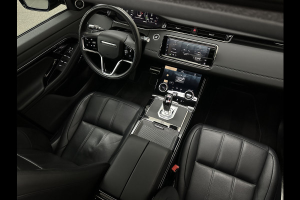 Land Rover Range Rover Evoque P300e AWD R-Dynamic HSE | Panorama | 360 Camera | Leder | Memory | Digitale-Cockpit | Keyless-Entry | Meridian-Sound | Stuurverwarming | Getint Glas | Black-Optic | 20 inch | Stand-Clima | Dodehoek | Lane Assist | Camera-Spiegel |
