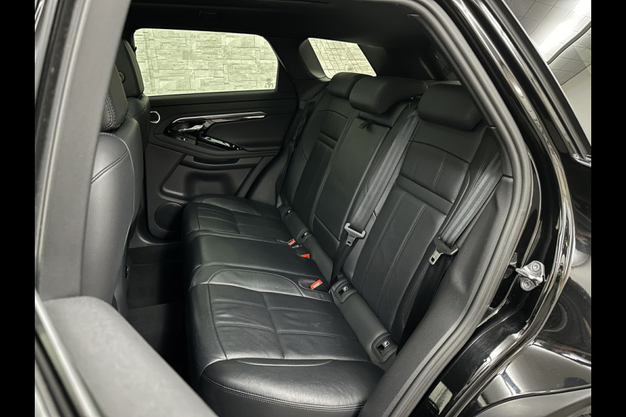Land Rover Range Rover Evoque P300e AWD R-Dynamic HSE | Panorama | 360 Camera | Leder | Memory | Digitale-Cockpit | Keyless-Entry | Meridian-Sound | Stuurverwarming | Getint Glas | Black-Optic | 20 inch | Stand-Clima | Dodehoek | Lane Assist | Camera-Spiegel |