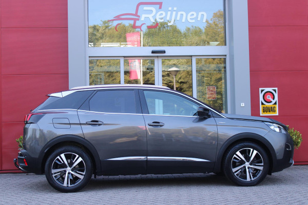Peugeot 3008 1.2 130PK AUTOMAAT GT LINE | PANORAMA SCHUIF/KANTEL DAK | TREKHAAK | LEDEREN BEKLEDING | ELETRISCH BEDIENBARE BESTUURDERSSTOEL MET GEHEUGENFUNCTIE | MASSAGE STOELEN | FULL LED KOPLAMPEN | ELEKTRISCH BEDIENBARE ACHTERKLEP | ALL SEASON BANDEN | APPLE CARPLAY/ANDROID AUTO | NAVIGATIE | CLIMATE CONTROL | DODEHOEK DETECTIE | ADAPTIVE CRUISE CONTROL | KEYLESS ENTRY/START | STOEL VERWARMING |