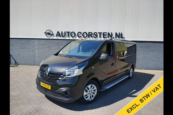 Renault Trafic 1.6dCi 146PK T29 L2H1 3-Persoons **Motor verbruikt overmatig olie** Camera Trekhaak Airco Cruise Control Pdc Regen-Lichtsensor C Lmv Sidebars Achterklep Achterdeuren Betonplex Vloer Kasteninbouw 2.000KG Trekgewicht