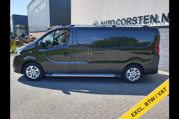 Renault Trafic 1.6dCi 146PK T29 L2H1 3-Persoons **Motor verbruikt overmatig olie** Camera Trekhaak Airco Cruise Control Pdc Regen-Lichtsensor C Lmv Sidebars Achterklep Achterdeuren Betonplex Vloer Kasteninbouw 2.000KG Trekgewicht