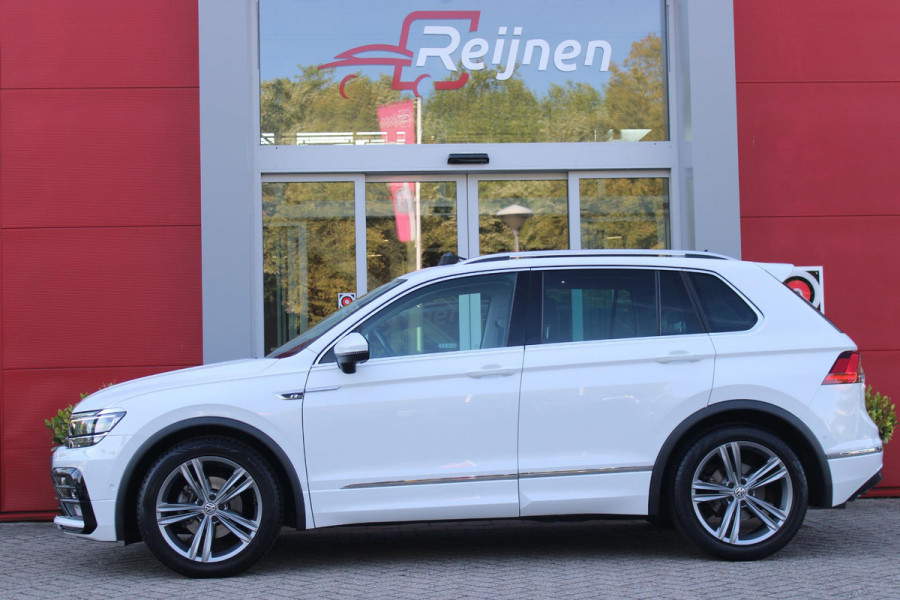 Volkswagen Tiguan 1.5 TSI 150PK AUTOMAAT HIGHLINE BUSINESS R | PANORAMA SCHUIF/KANTEL DAK | LEDEREN BEKLEDING | BESTUUDERSSTOEL ELEKTRISCH VERSTELBAAR MET GEHEUGENFUNCTIE | ELEKTRISCH WEGKLAPBARE TREKHAAK | IQ LIGHT KOPLAMPEN | VIRTUAL DISPLAY | DRAADLOZE APPLE CARPLAY/ANDROID AUTO | NAVIGATIE | 19" LICHTMETALEN VELGEN | ELEKTRISCH BEDIENBARE ACHTERKLEP | GETINTE ACHTERRUITEN | CAMERA VOOR + ACHTER | PARKEERSENSOREN VOOR + ACHTER | STOEL VERWARMING |