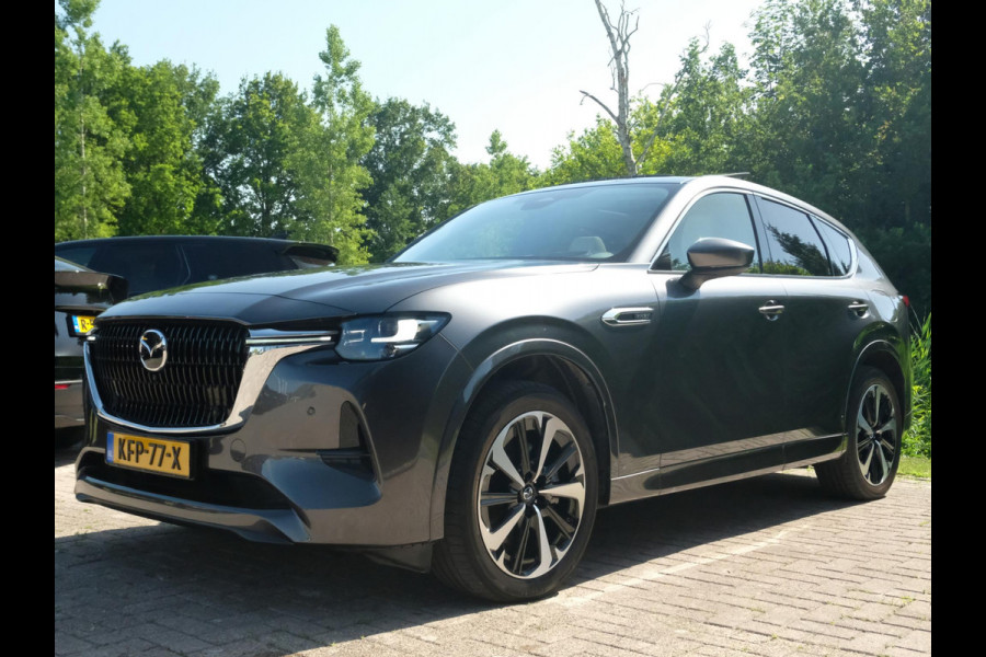 Mazda CX-60 2.5 e-SkyActiv PHEV Takumi 328 PK | Wegklapbare Trekhaak | Panoramadak | 360 graden camera | Achteruitrijcamera | Stoelverwarming |  Adaptieve Cruise Control