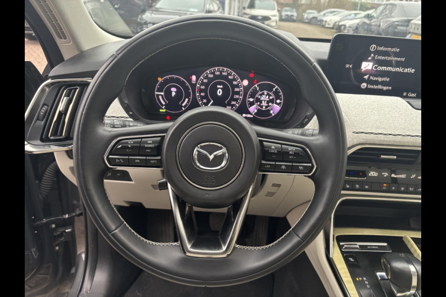 Mazda CX-60 2.5 e-SkyActiv PHEV Takumi 328 PK | Wegklapbare Trekhaak | Panoramadak | 360 graden camera | Achteruitrijcamera | Stoelverwarming |  Adaptieve Cruise Control
