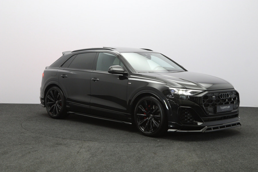Audi Q8 60 TFSI e Quattro 490 PK S-Line Pro Line Competition PHEV, RS-Sportstoelen, Trekhaak, B&O Sound, Head-Up, Memory