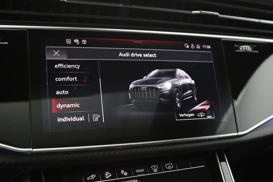 Audi Q8 60 TFSI e Quattro 490 PK S-Line Pro Line Competition PHEV, RS-Sportstoelen, Trekhaak, B&O Sound, Head-Up, Memory