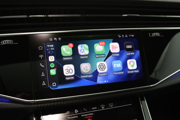 Audi Q8 60 TFSI e Quattro 490 PK S-Line Pro Line Competition PHEV, RS-Sportstoelen, Trekhaak, B&O Sound, Head-Up, Memory