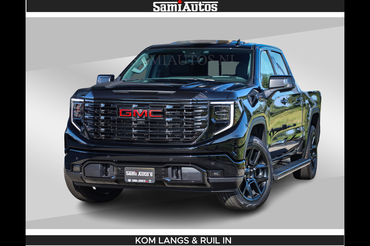 GMC Sierra DENALI 6.2 V8 426PK Full Option | De Meest Luxe Pick-Up in zijn Klasse | Comfortabele Dubbele Cabine met Royale 5 Zitplaatsen | BPM vrij | Nu Leverbaar uit Voorraad | Voorraad Nr 1539 | De specialist in Amerikaanse pick‑ups in Nederland en Europa.