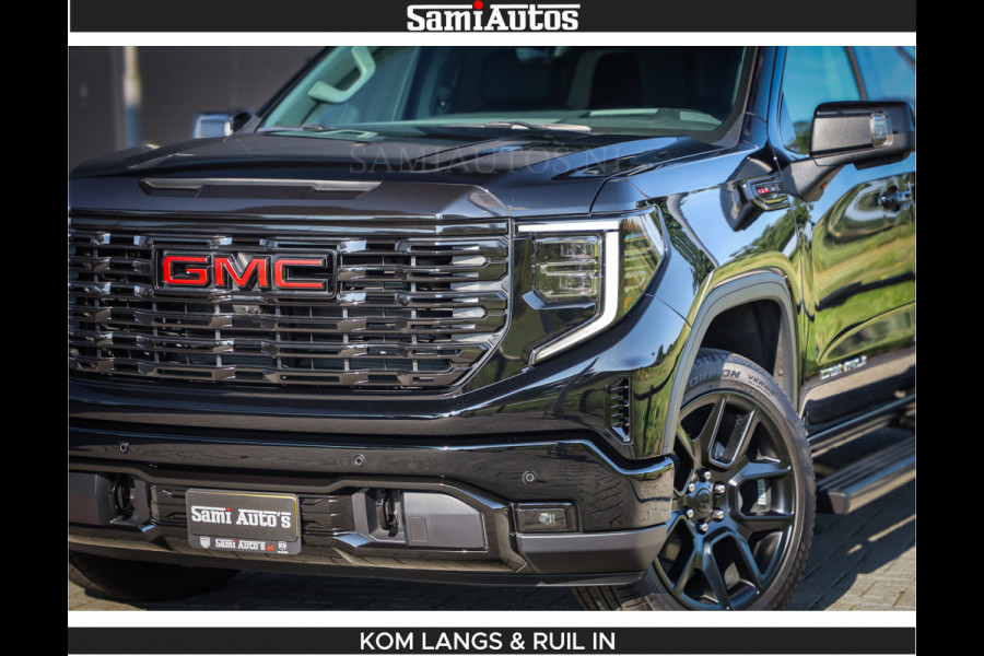 GMC Sierra DENALI 6.2 V8 426PK Full Option | De Meest Luxe Pick-Up in zijn Klasse | Comfortabele Dubbele Cabine met Royale 5 Zitplaatsen | BPM vrij | Nu Leverbaar uit Voorraad | Voorraad Nr 1539 | De specialist in Amerikaanse pick‑ups in Nederland en Europa.