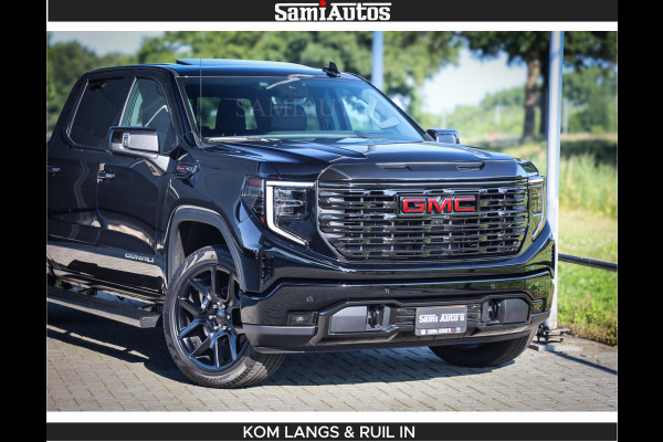 GMC Sierra DENALI 6.2 V8 426PK Full Option | De Meest Luxe Pick-Up in zijn Klasse | Comfortabele Dubbele Cabine met Royale 5 Zitplaatsen | BPM vrij | Nu Leverbaar uit Voorraad | Voorraad Nr 1539 | De specialist in Amerikaanse pick‑ups in Nederland en Europa.