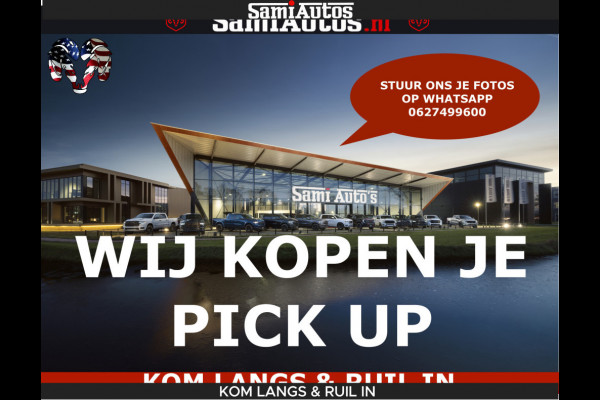 GMC Sierra DENALI 6.2 V8 426PK Full Option | De Meest Luxe Pick-Up in zijn Klasse | Comfortabele Dubbele Cabine met Royale 5 Zitplaatsen | BPM vrij | Nu Leverbaar uit Voorraad | Voorraad Nr 1539 | De specialist in Amerikaanse pick‑ups in Nederland en Europa.