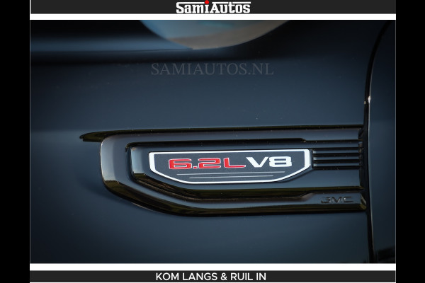 GMC Sierra DENALI 6.2 V8 426PK Full Option | De Meest Luxe Pick-Up in zijn Klasse | Comfortabele Dubbele Cabine met Royale 5 Zitplaatsen | BPM vrij | Nu Leverbaar uit Voorraad | Voorraad Nr 1539 | De specialist in Amerikaanse pick‑ups in Nederland en Europa.