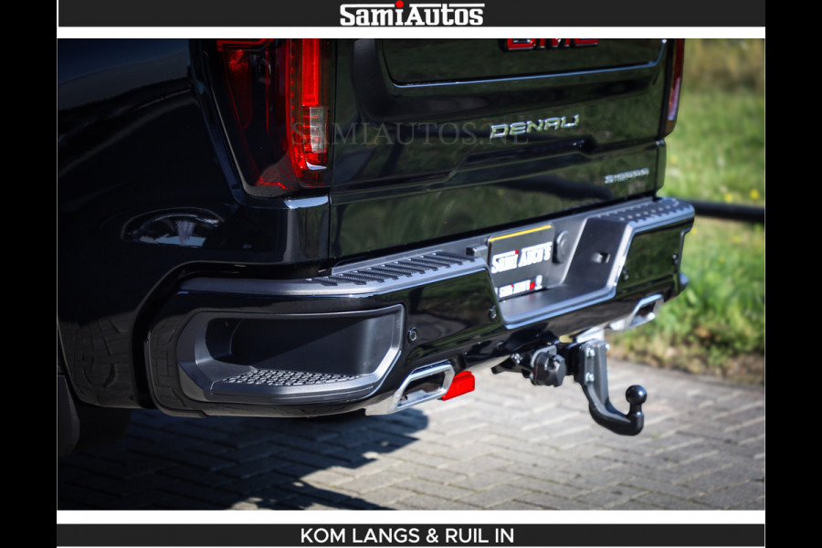 GMC Sierra DENALI 6.2 V8 426PK Full Option | De Meest Luxe Pick-Up in zijn Klasse | Comfortabele Dubbele Cabine met Royale 5 Zitplaatsen | BPM vrij | Nu Leverbaar uit Voorraad | Voorraad Nr 1539 | De specialist in Amerikaanse pick‑ups in Nederland en Europa.