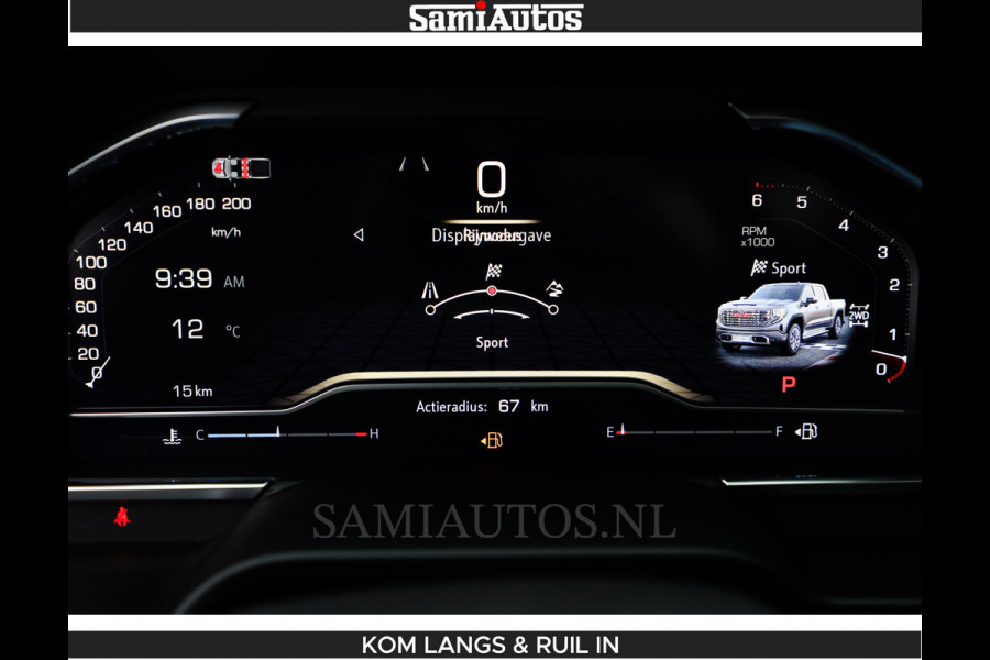 GMC Sierra DENALI 6.2 V8 426PK Full Option | De Meest Luxe Pick-Up in zijn Klasse | Comfortabele Dubbele Cabine met Royale 5 Zitplaatsen | BPM vrij | Nu Leverbaar uit Voorraad | Voorraad Nr 1539 | De specialist in Amerikaanse pick‑ups in Nederland en Europa.