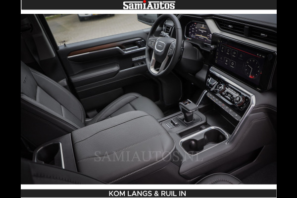 GMC Sierra DENALI 6.2 V8 426PK Full Option | De Meest Luxe Pick-Up in zijn Klasse | Comfortabele Dubbele Cabine met Royale 5 Zitplaatsen | BPM vrij | Nu Leverbaar uit Voorraad | Voorraad Nr 1539 | De specialist in Amerikaanse pick‑ups in Nederland en Europa.