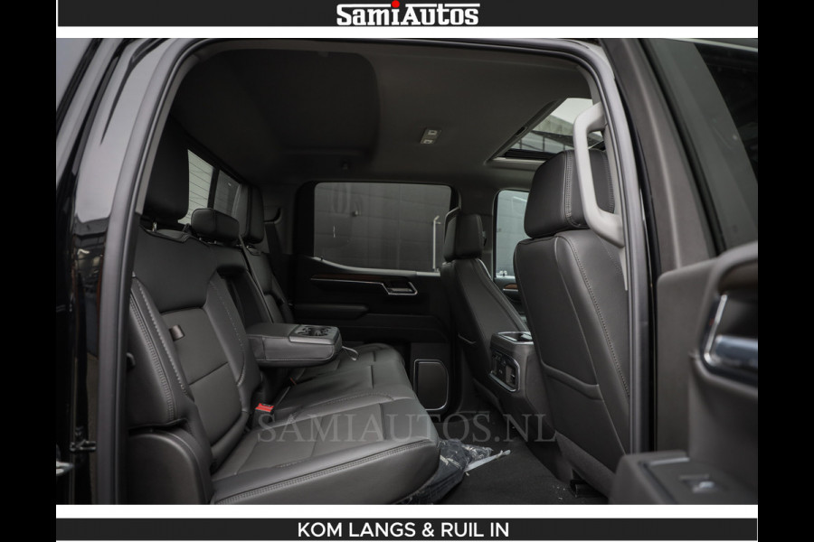GMC Sierra DENALI 6.2 V8 426PK Full Option | De Meest Luxe Pick-Up in zijn Klasse | Comfortabele Dubbele Cabine met Royale 5 Zitplaatsen | BPM vrij | Nu Leverbaar uit Voorraad | Voorraad Nr 1539 | De specialist in Amerikaanse pick‑ups in Nederland en Europa.