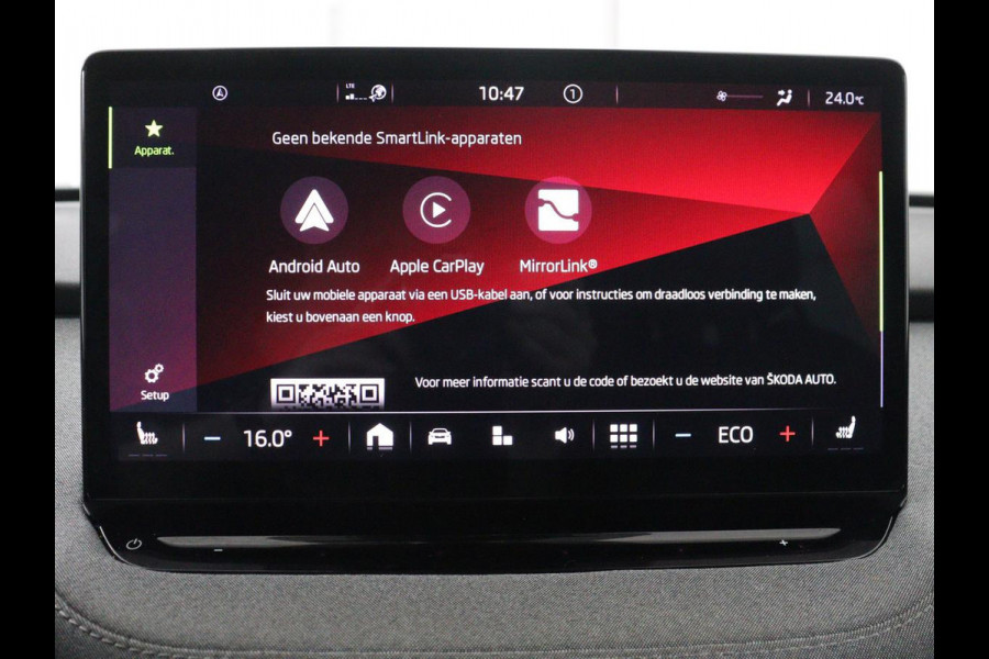 Škoda Enyaq iV 60 | SOH 92,0% | Half leder | Stuur/stoel verwarming | Adaptive cruise | Carplay | Sfeerverlichting | Climate control | Camera | Park assist | Trekhaak