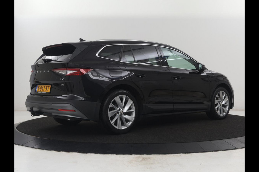 Škoda Enyaq iV 60 | SOH 92,0% | Half leder | Stuur/stoel verwarming | Adaptive cruise | Carplay | Sfeerverlichting | Climate control | Camera | Park assist | Trekhaak