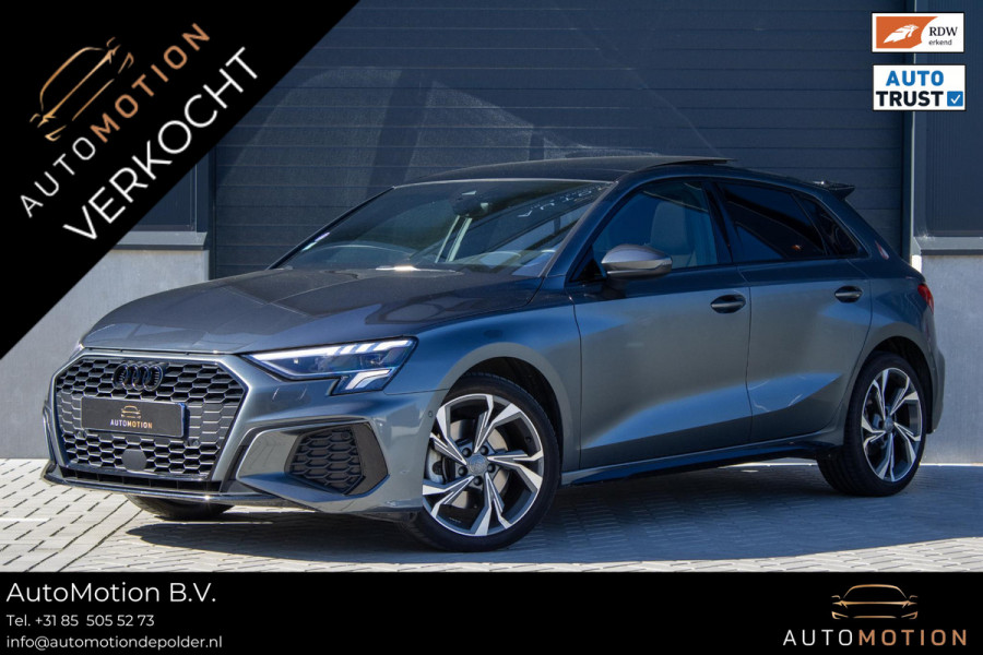 Audi A3 Sportback 35 TFSI S Line PANO LEDER CAMERA KEYLESS ACC