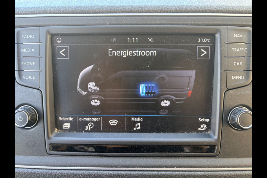 Volkswagen Crafter e-Crafter 36kWh 136PK Elektrische Koelwagen Zanotti LED Climate Control Cruise Control Carplay Camera Parkeersensoren 360° Frigo Koeler Kühlwagen