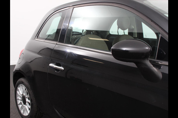 Fiat 500 1.2 Lounge Navigatie Leder Interieur Climate Control Panoramadak Parkeer sensoren
