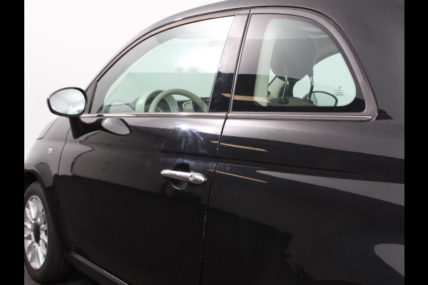 Fiat 500 1.2 Lounge Navigatie Leder Interieur Climate Control Panoramadak Parkeer sensoren