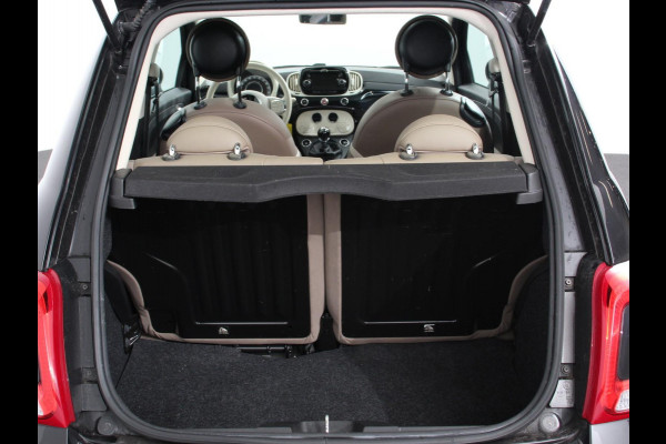 Fiat 500 1.2 Lounge Navigatie Leder Interieur Climate Control Panoramadak Parkeer sensoren