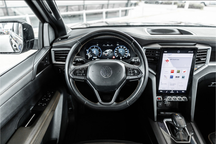 Volkswagen Amarok 3.0 TDI 4Motion Pan Americana | 360 camera | H&K | ACC | Lederen bekleding | Elek rolkoffer | CarPlay | Navigatie | LED | Blind spot | 3500 kg trekgewicht | Dealer onderhouden