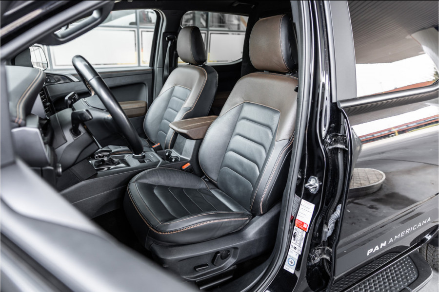 Volkswagen Amarok 3.0 TDI 4Motion Pan Americana | 360 camera | H&K | ACC | Lederen bekleding | Elek rolkoffer | CarPlay | Navigatie | LED | Blind spot | 3500 kg trekgewicht | Dealer onderhouden