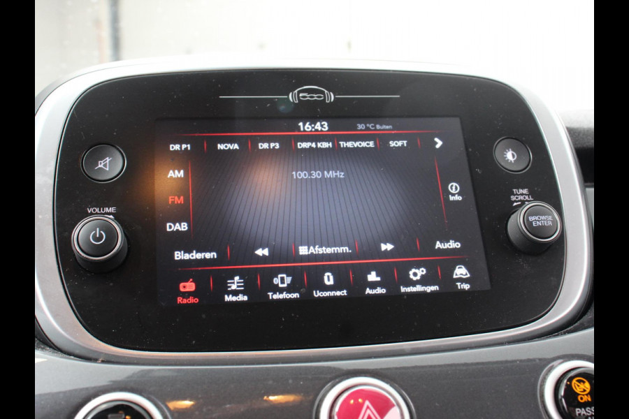 Fiat 500X Cross 1.3 GSE City Cross Opening Edition Climate Control Navigatie Cruise Control Camera Parkeersensoren Stoelverwarming Camera Led Lichtmetalen velgen Apple Carplay/ Android Auto