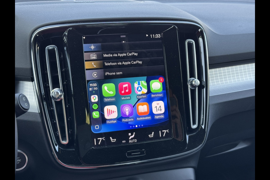 Volvo XC40 1.5 T4 Plug-in hybrid Plus Bright | Memory, Cruise, Carplay/Android, Stoel+Stuurverw., NAP |Dealerondehouden|1e Eig.|
