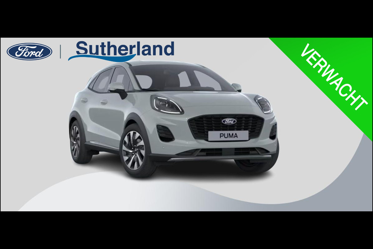 Ford Puma 1.0 EcoBoost Hybrid Titanium 125pk | Comfort pack | Winterpack | Driver Assistance Pack