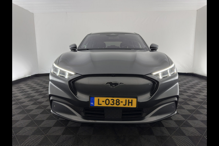 Ford Mustang Mach-E Extended First Edition AWD 98 kWh [3-Fase-11kW] (INCL-BTW) *PANO | LEATHER | FULL-LED | ADAPTIVE-CRUISE | DIGI-COCKPIT | BANG&OLUFSEN | MEMORY-PACK | KEYLESS | NAVI-FULLMAP | CARPLAY | HEATED-COMFORTSEATS | TOPVIEW | ADAPTIVE-CRUISE | PRIV