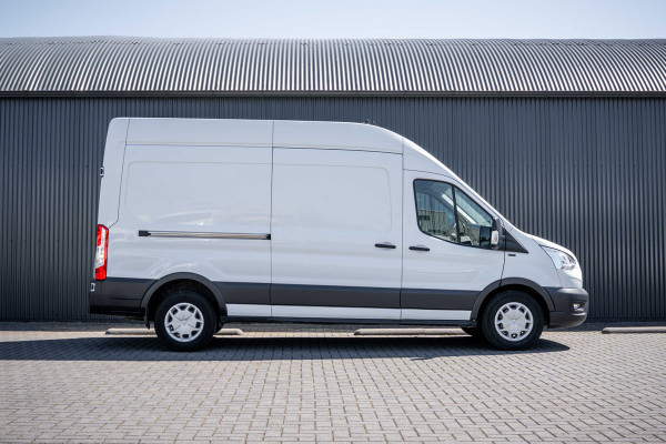 Ford Transit | L3H3 | 130Pk | Inrichting | 3-Zits | Camera | Cruise | PDC | Airco