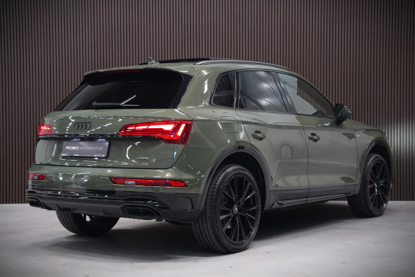 Audi Q5 50 TFSI e S edition Competition S-Line | Panoramadak | Stoelverwarming | Keyless | Matrix LED | Camera | Apple Carplay | Navigatie | Cruise Control | Ambiance Verlichting | SOH 100%